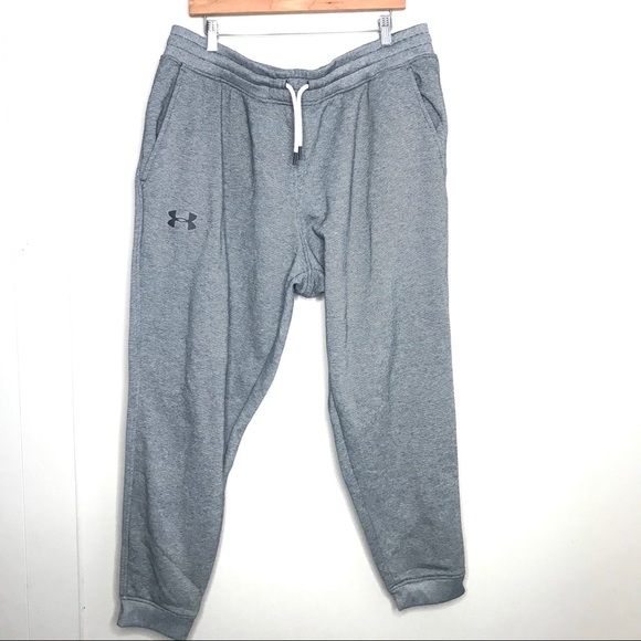 Under Armour Other - Under Armour Grey Fleece Lined Jogger Sweatpants
